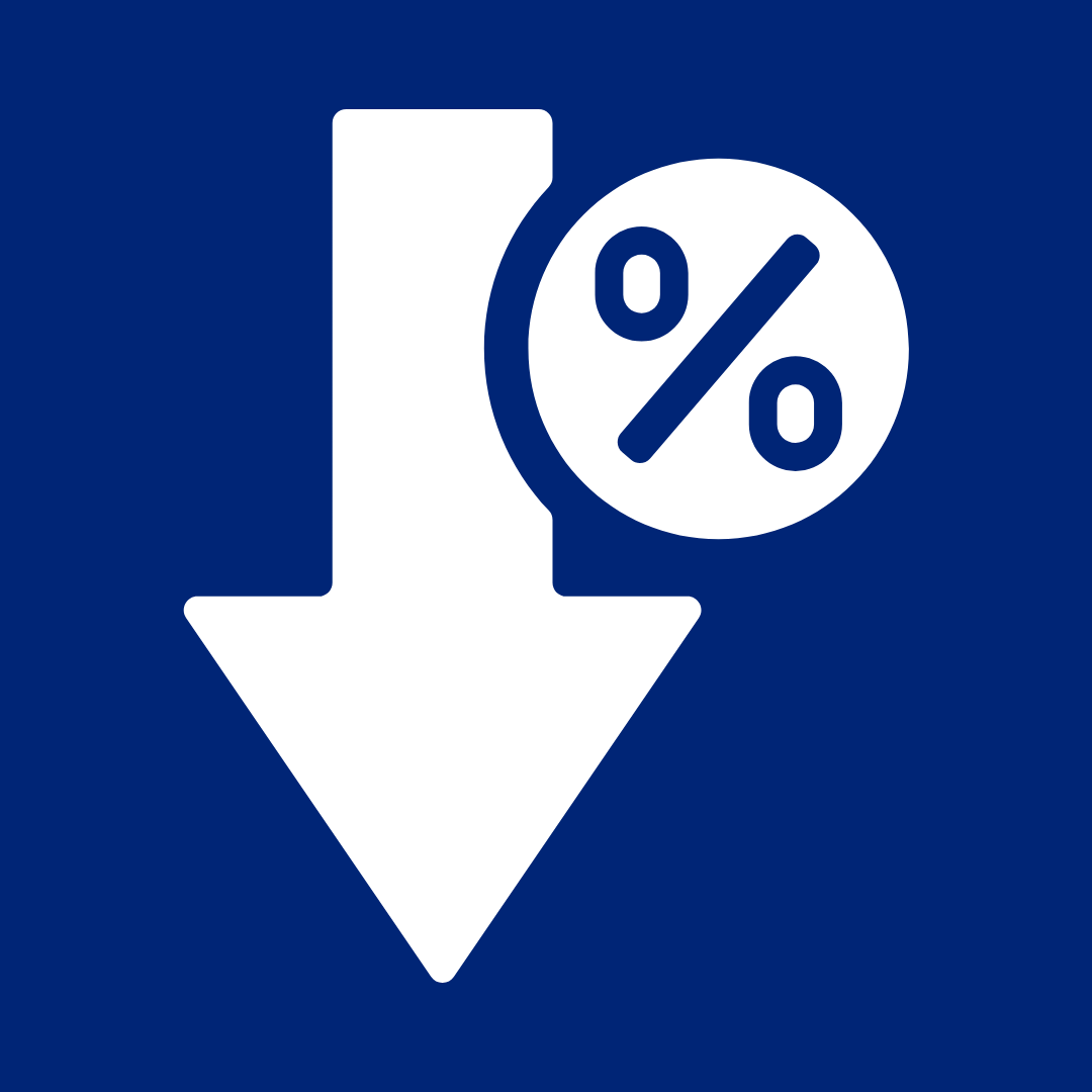 Rates as low as Prime minus .25%