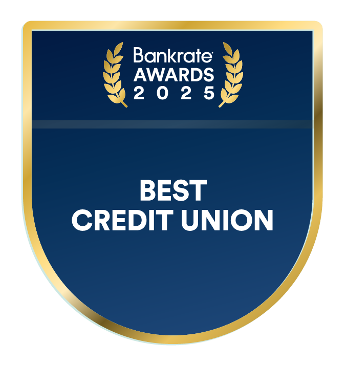 Bankrate-Awards-Best Credit Union_Logo_ 2025